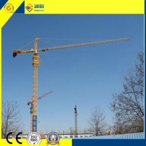 Made in China Ce Certificate Hot Sale 56m Boom Length 6t Tower Crane with From China
