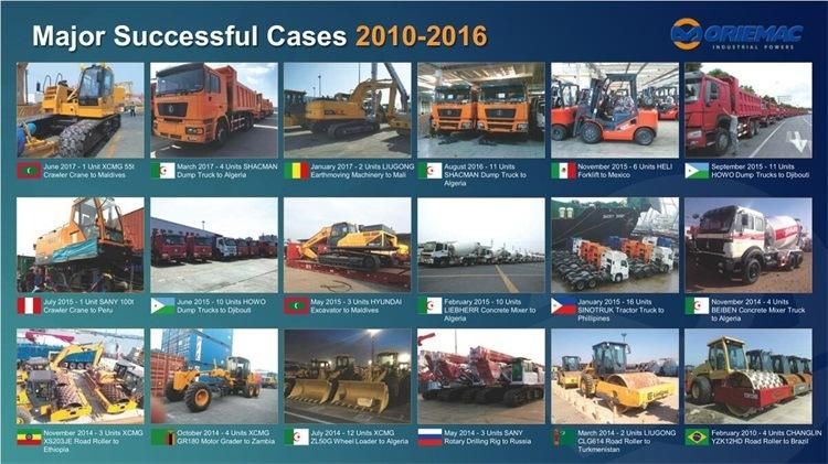 High Quality Fushun Fuwa 80ton Hydraulic Crawler Crane Quy80A