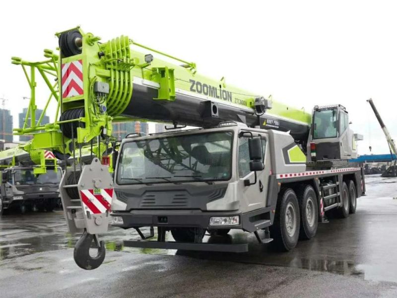 Zoomlion Construction Crane 80 Ton Heavy Duty Truck Crane (ZTC800E)