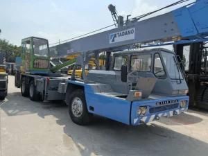 Used Tadano Truck Crane Tl250e Japanese 25tons Hydraulic Truck Crane