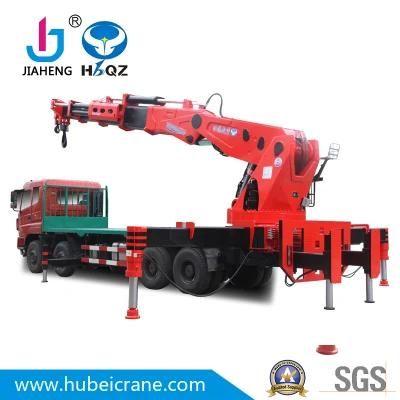 HBQZ 180t Semi-knuckle Boom Truck Mounted Crane Strong SQ3600ZB6 For Sale