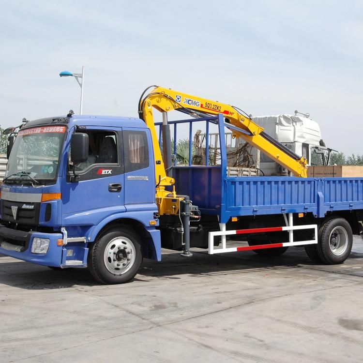 XCMG Official Compact Truck Mounted Crane 8 Ton Foldable Lorry Mounted Crane Sq8zk3q China New Automation Folding Hydraulic Crane Price