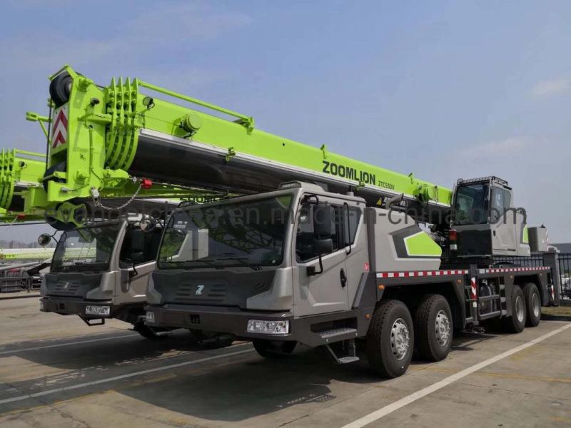 Truck Crane Ztc550V U Shape Boom 55 Ton Zoomlion Cranes