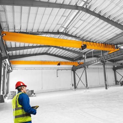 Dy High Quality 10ton 16ton 20ton Electric Single Girder Over Head Crane with Three in One Motor