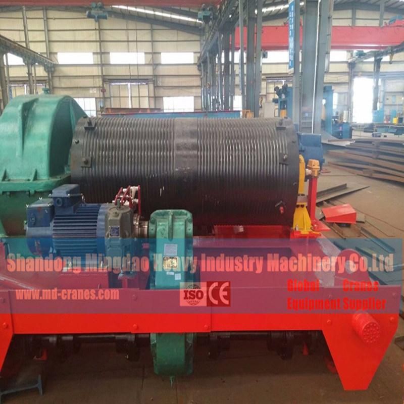 Cabin Control Winch Trolley Double Girder Overhead Crane Travelling Eot Crane 30 Ton