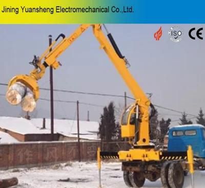 China Manufacturer 5 Ton Hydraulic Truck Mounted Mobile Knuckle Boom Crane for Sale