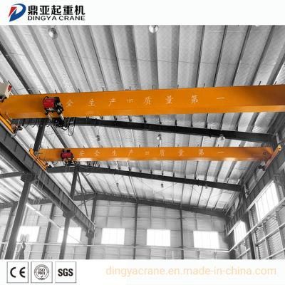 Dingya Factory Electric Single Girder 12 Ton Overhead Crane Eot Type