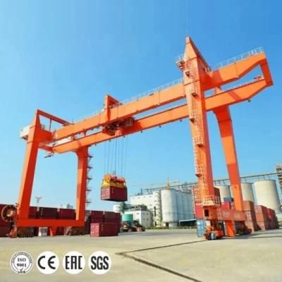 Outdoor Lifting Container Trolley Control Double Girder Gantry Crane