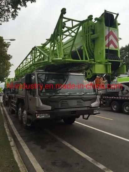 Zoomlion 80 Ton Mobile Truck Crane with Right Hand Drive Truck Crane with Best Lifting Crane Peformance