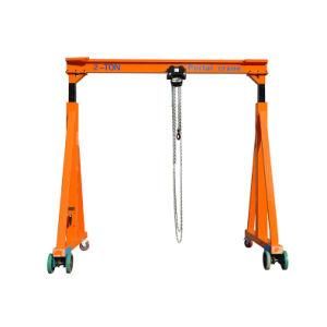 Manufacture of Manual Gantry Crane Height Adjustable Crane