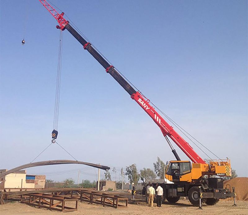90t Rough Terrain Crane Src900c Cranes Factory Price