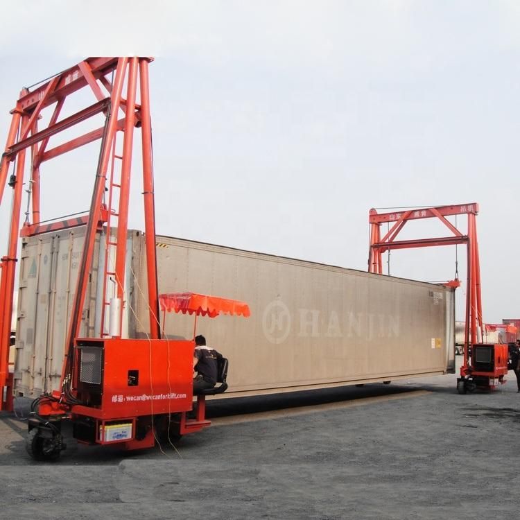 40 Ton Container Crane China Wecan Jd400 Claw Crane Machine