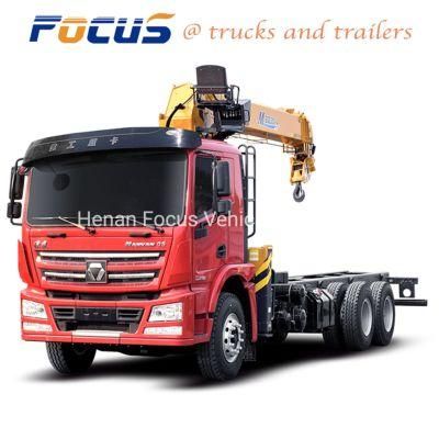 15 Ton Truck with Crane and Trailer/ Pickup Truck Crane/ Lift Crane and Attachment