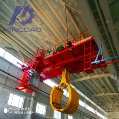Best Selling 18ton Grab Bucket Overhead Crane for Customer Design