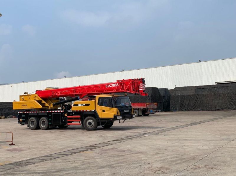 Top Brand 30 Ton Stc300e Hydraulic Telescopic Straight Boom Mini Mobile Truck Crane