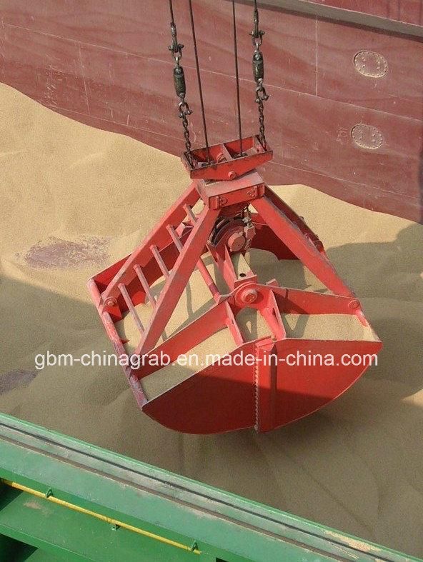 Port Four Rope Grab Clamshell 12 M3 for Grain Bulk