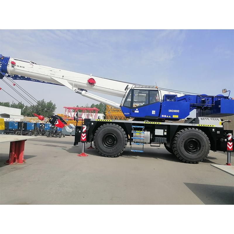 Rough Terrain Crane 90ton Heavy Crane Russian Low Temperature Src900c