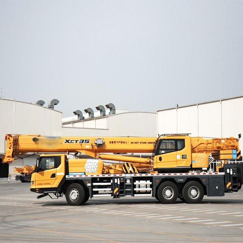 Xuzhou 35ton Xct35 Pickup Truck Crane with 5 Section Boom