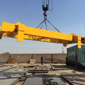 New Semi-Automatic Crane Wires Lifting I Tpye Beam Container Spreader on Seaport