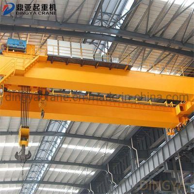 Dy Frequency Conversion Crane 1t 2t 3t 4t 5t 8t 10t 15t 20t 30t 40t 50t Electric Double Girder Small Overhead Bridge Crane