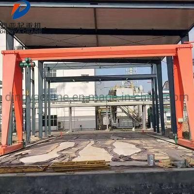 Dy China Factory 1000kg 500 Kg 1t 2t 3t 5t Single Girder Gantry Crane