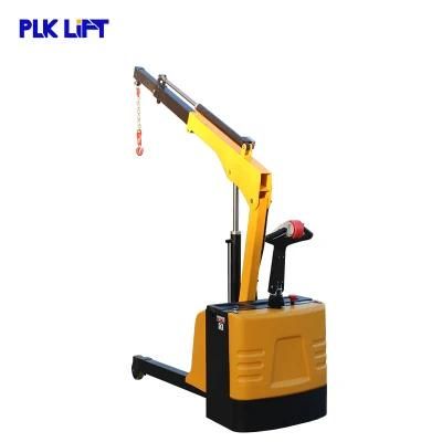 China Fully Electric Hydraulic Lifting Floor Crane for Sales