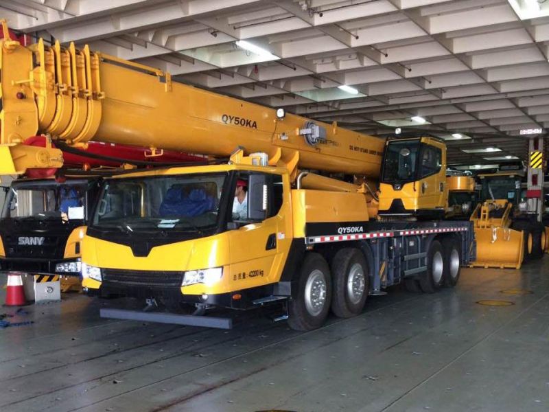 Low Price 50 Ton Truck Crane (QY50KA)