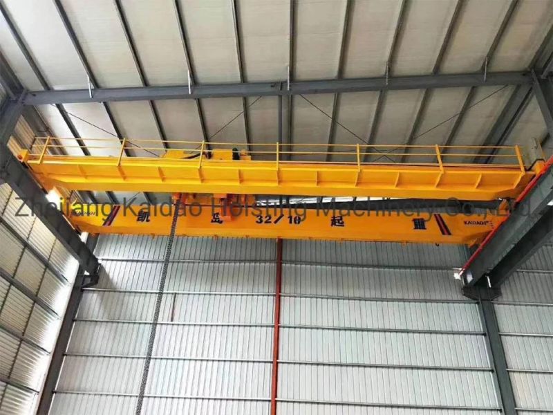 10ton Double Girder Wire Rope Lifting End Truck Overhead Crane