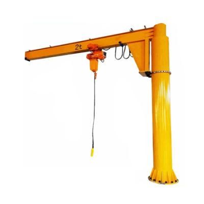 Single Column Swing Jib Cantilever Crane Lifting Equipment on Sale 3.5t