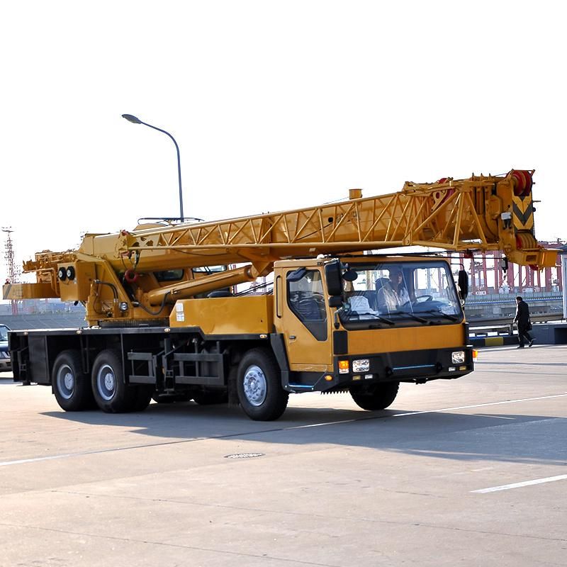 China Famous Brand New 25 Ton Mobile Crane Qy25 Sinomada Hydraulic Truck Crane for Sale