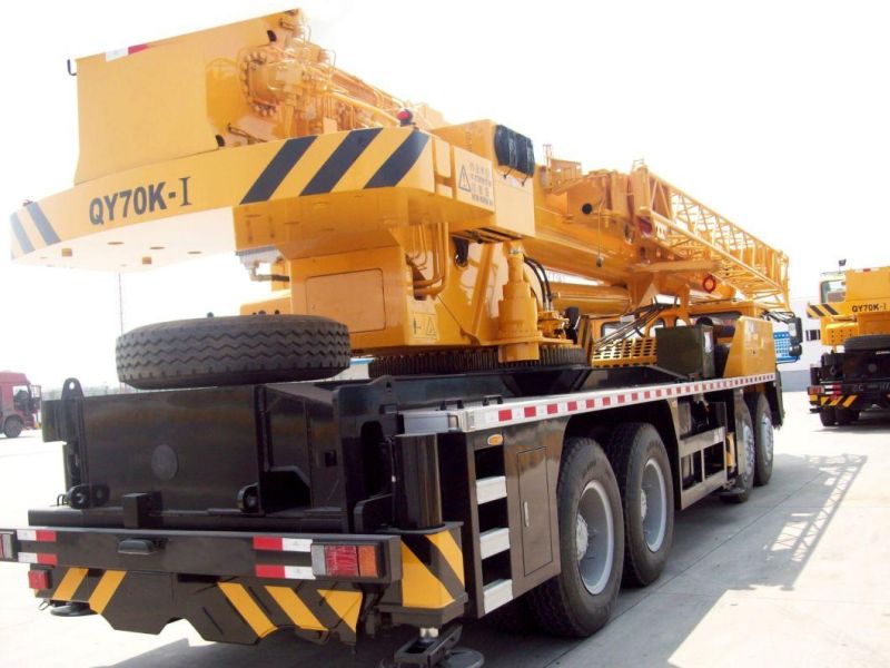 Qy70K 70 Ton 60m Telescopic Boom Mobile Truck Crane Price