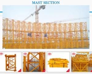 Tc6013-Max. Load: 6 Tons/Tip Load: 1.3t/Boom 60m Mingwei Tower Crane for Construction Machine