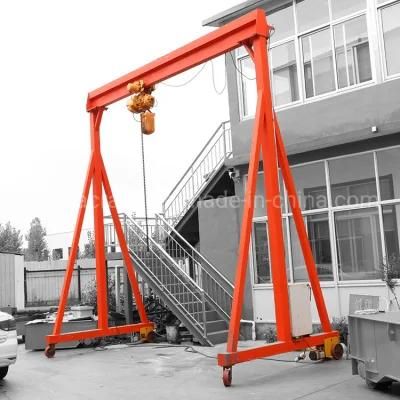 New Design Light Duty Electric Mini Gantry Crane for Workshop