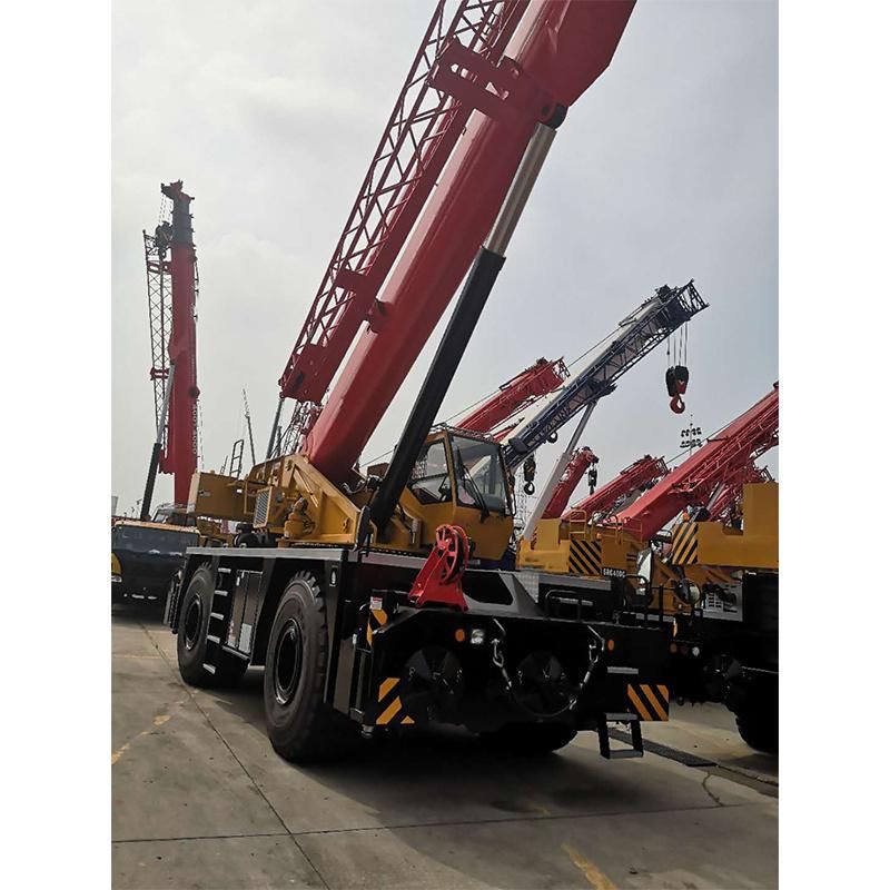 Rough Terrain Crane 90ton Heavy Crane Russian Low Temperature Src900c