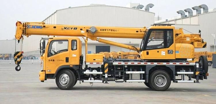 XCMG Xct8l4 8 Ton Best Chinese Small Mini Pick up Mobile Truck Crane Price for Sale