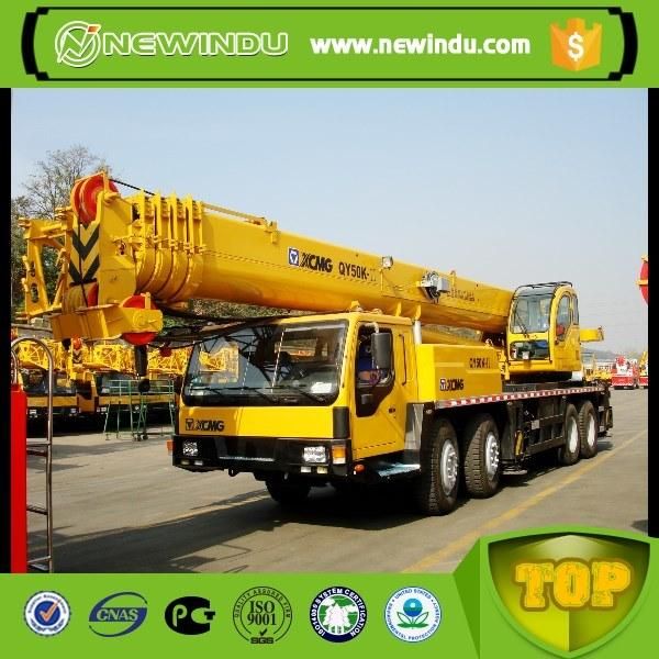 Xuzhou Factory Excellent Quality 50 Ton Hydraulic Truck Crane Qy50K-I