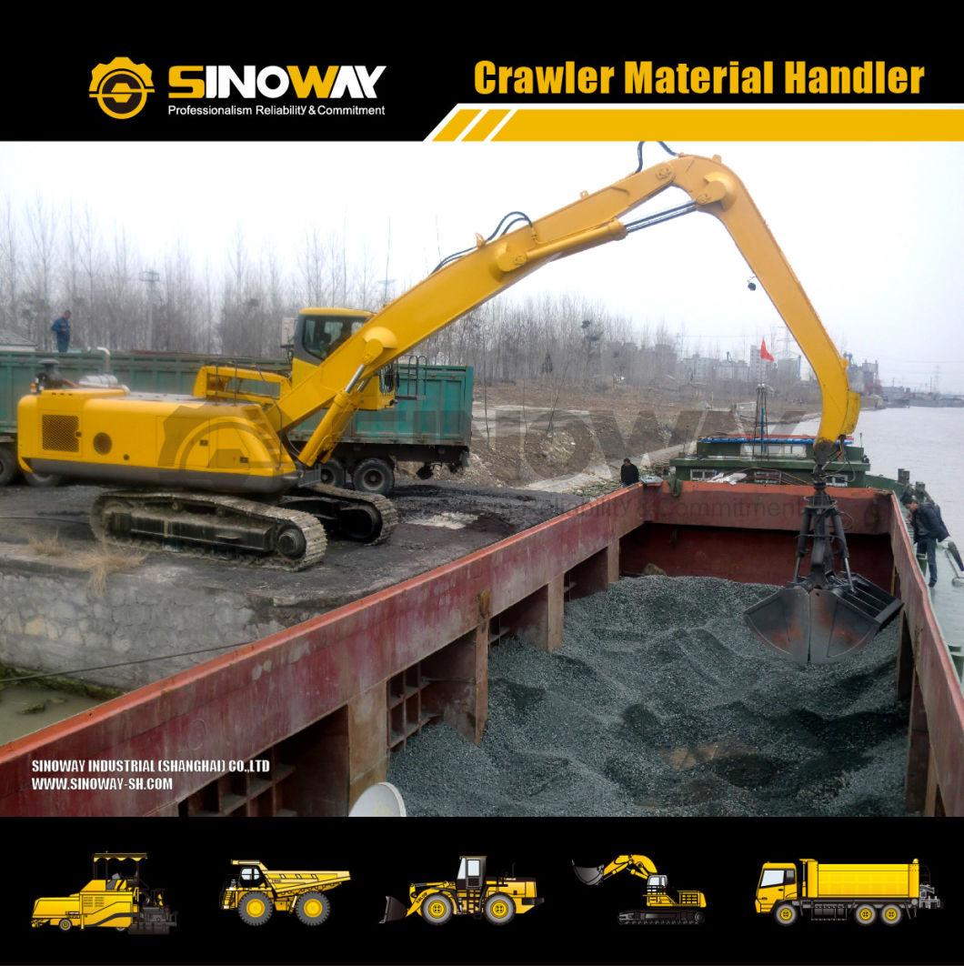 360HP Brand New Tracked Material Handler with Timber Grab