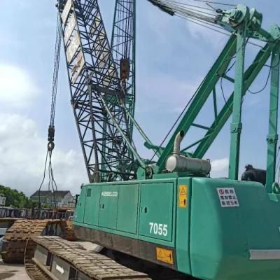 Used Mobile Kobelco 7055 Crawler 55ton Truck Crane in Good Condition