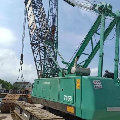 Used Mobile Kobelco 7055 Crawler 55ton Truck Crane in Good Condition