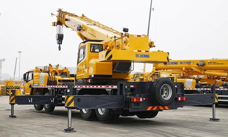 XCMG Official Xct50_M 50 Ton Construction Mobile Truck Crane