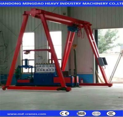 5t 10t 15t for Indoor Warehouse Single Girder China Gantry Crane