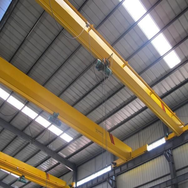 Remote Control Single Girder Electric Overhead Traveling Crane