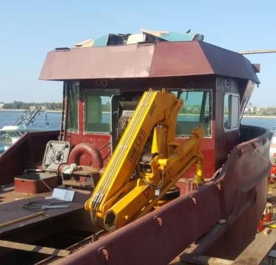 Hydraulic Small Cargo Ship Marine Deck Boom Crane 2 Ton 3 Ton 4 Ton 5 Ton