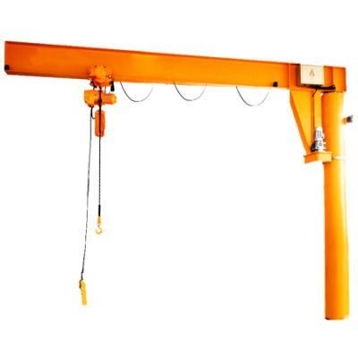 1t Single Column Swing Jib Cantilever Crane Lifting Equipment on Sale