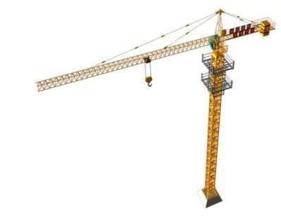 Popular Self-Erecting Lifting 12t Qtz160 Construction Tower Crane