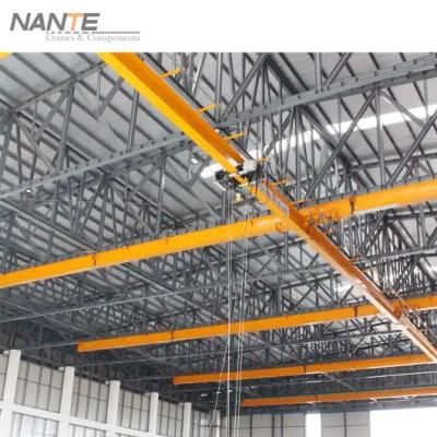 2t Underhung Single Girder Overhead Crane for Low Height Workshop