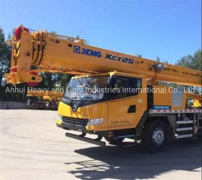 Top 10 Manufacturer 4-Section U-Type Boom 25 Ton Mobile Truck Crane Xct25L4_Sr for Sale