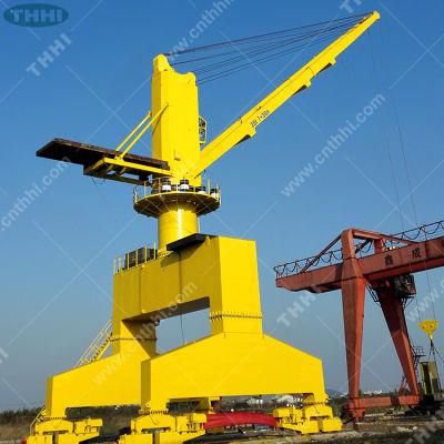 China Top Manufacturer Shipyard Gantry Crab Portal Crane Certificated Mobile Harbour Portal Crane