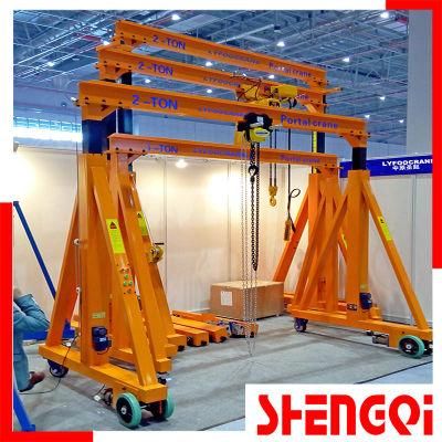 Manual Gantry Crane 5000kg with CE Certificated