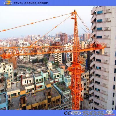 Hammerhead Tower Crane From China Supplier Qtz50-5010